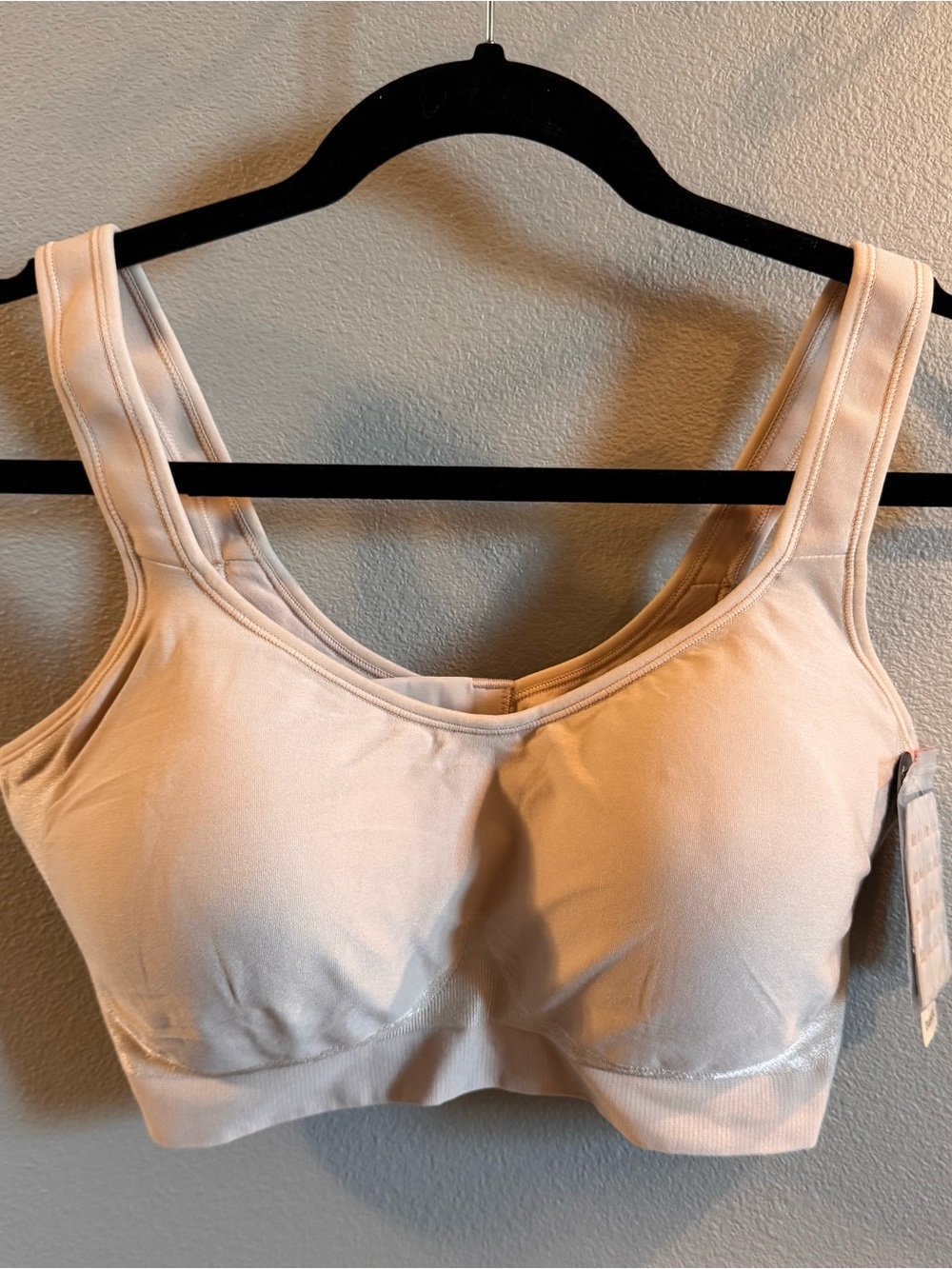 Shapermint Light Beige Wireless Seamless Bra